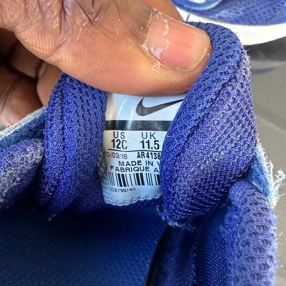 Nike Downshifter 9‎ Toddler Boy Sneakers Size 12 Blue Shoes
